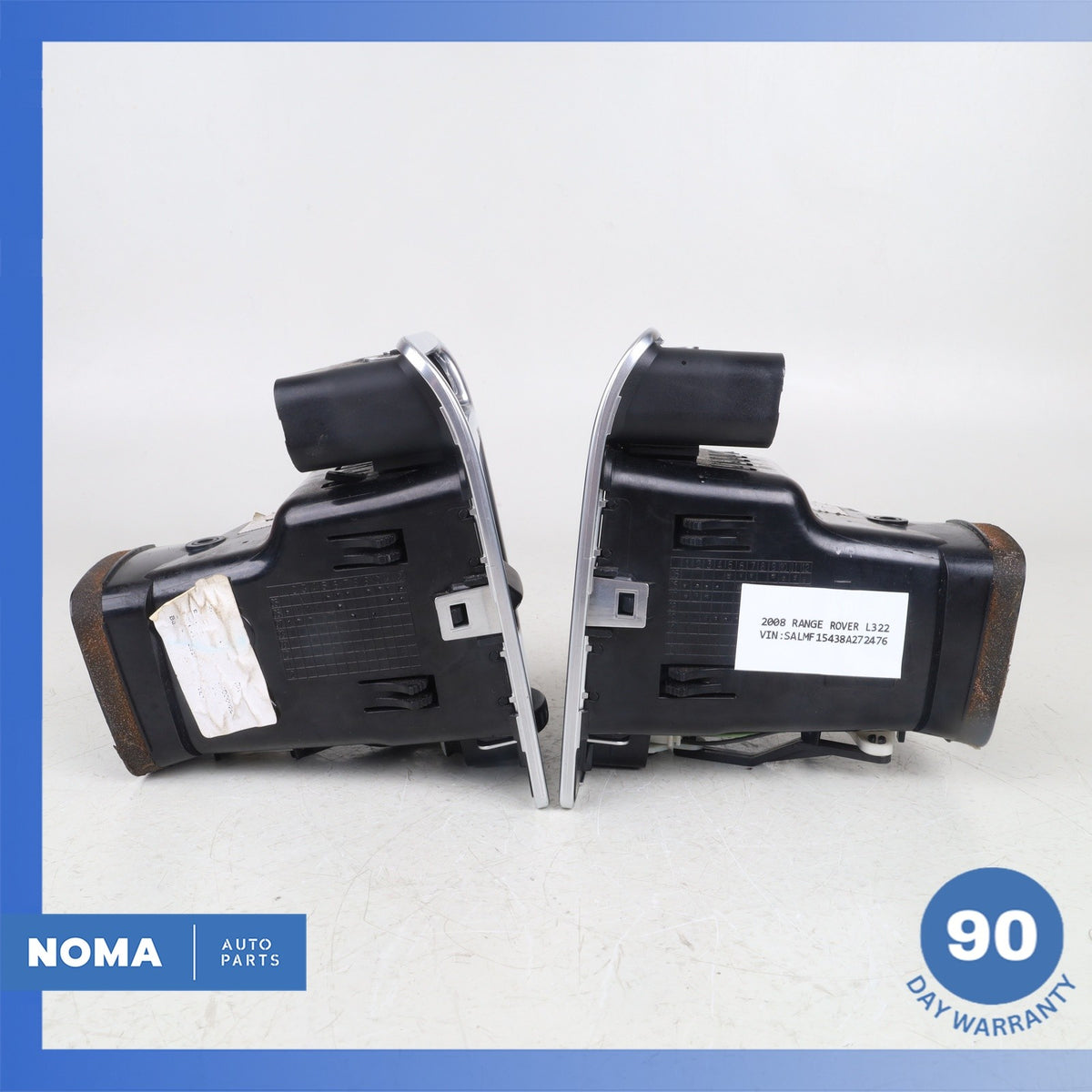 06-12 Land Rover Range Rover L322 Dashboard Interior A/C Air Vent Grille Set OEM - photo 8