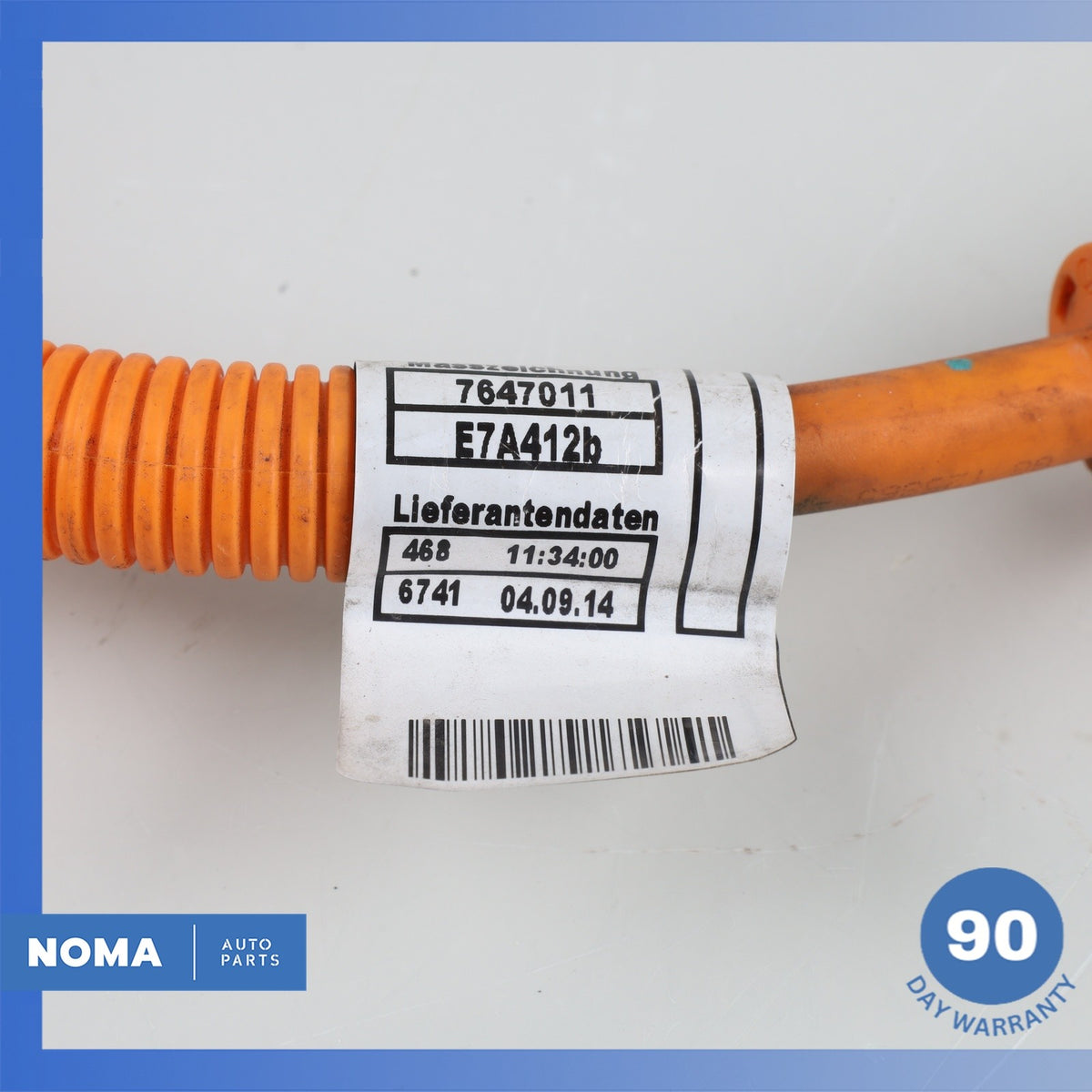14-21 BMW i3 I01 A/C AC Compressor Wire Wiring Cable 12438611853 OEM 78k - photo 9