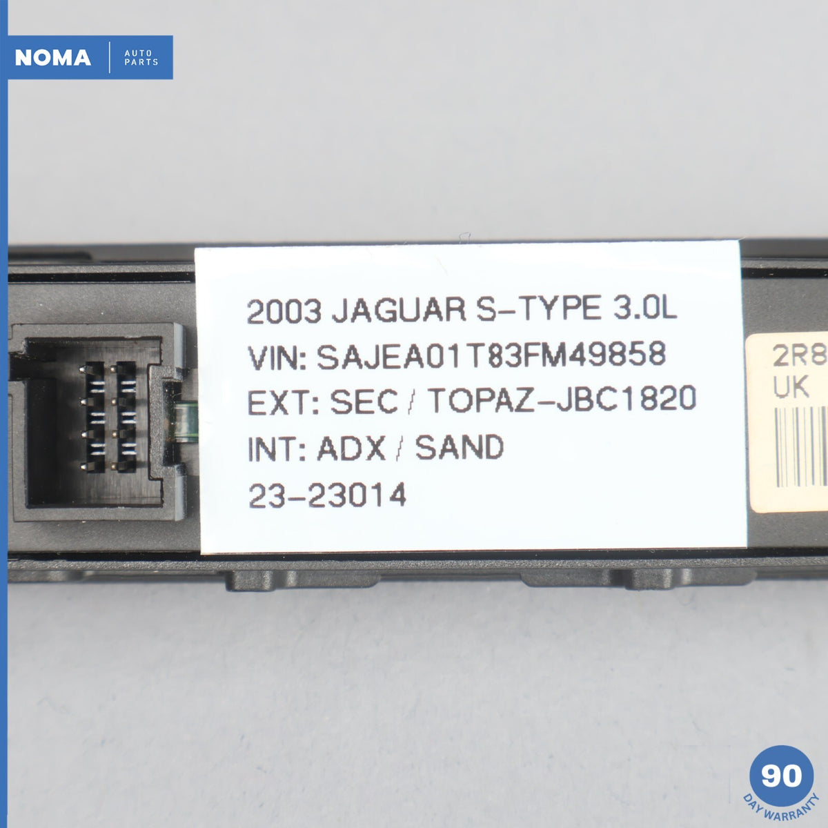 03-08 Jaguar S-Type X202 Dashboard Panel Hazard Lock TCM Control Switch OEM - photo 10
