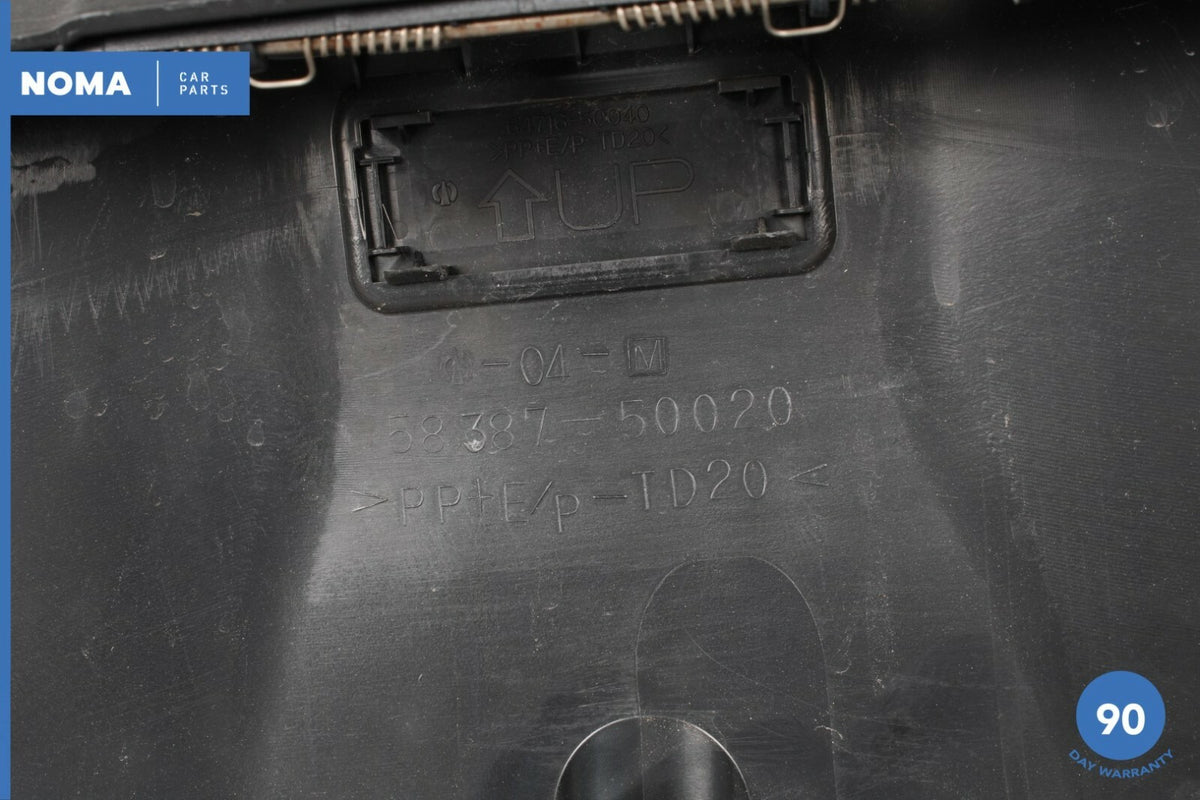 07-09 Lexus XF40 LS460 Trunk Latch Lock Sill Scuff Plate Trim Cover OEM - photo 11