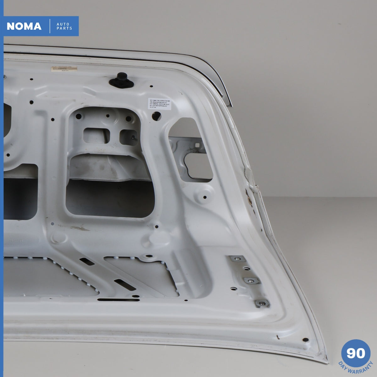 09-15 BMW 750Li F01 F02 Rear Trunk Lid Shell Tail Gate Boot Cover A96 OEM - photo 12