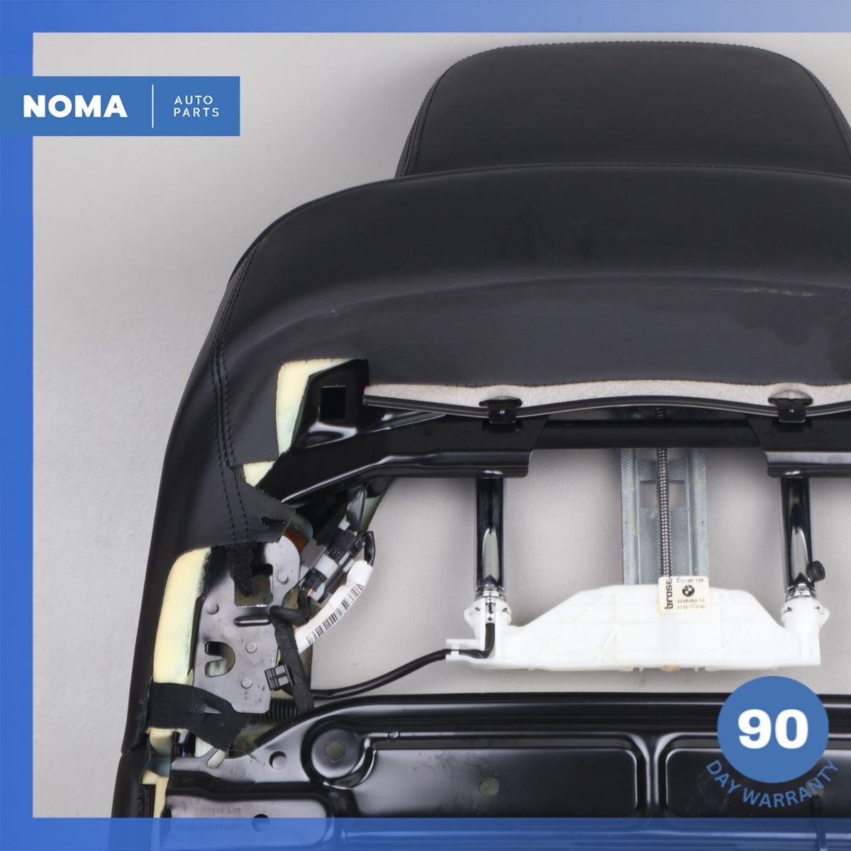 10-13 BMW F10 550i Front Right or Left Top Upper Seat Cushion Nappa Black OEM - photo 10