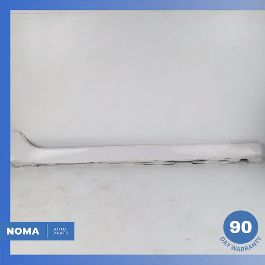 09-12 Jaguar X250 XF Right Side Exterior Skirt Rocker Molding White OEM - photo 1