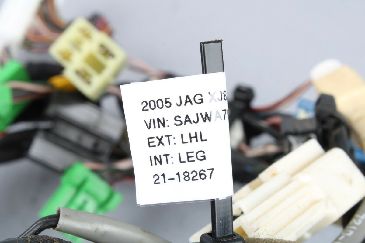 04-09 Jaguar XJ8 VDP X350 X358 A/C Air Conditioning Heater Core Wire Harness OEM - photo 10
