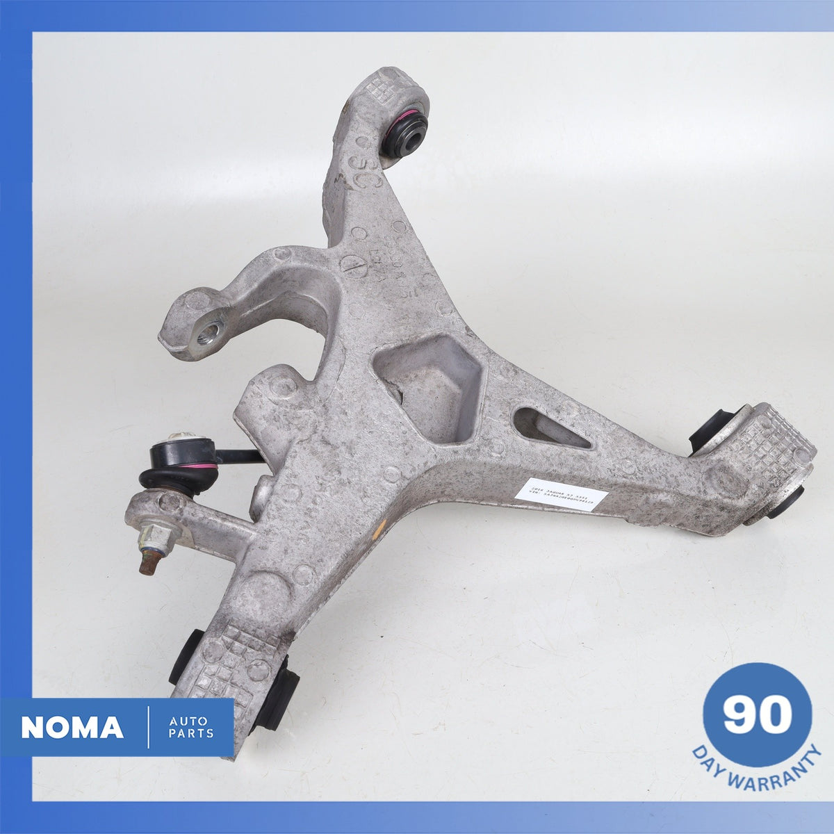 09-19 Jaguar X351 XJ XF XFR Rear Right Side Lower Control Arm w/ Link OEM 71k - photo 11