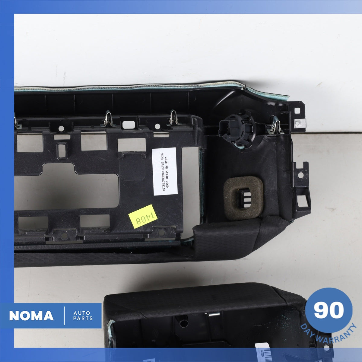 18-23 Range Rover L560 Velar Dashboard Dash Trim Molding Set Black OEM - photo 9