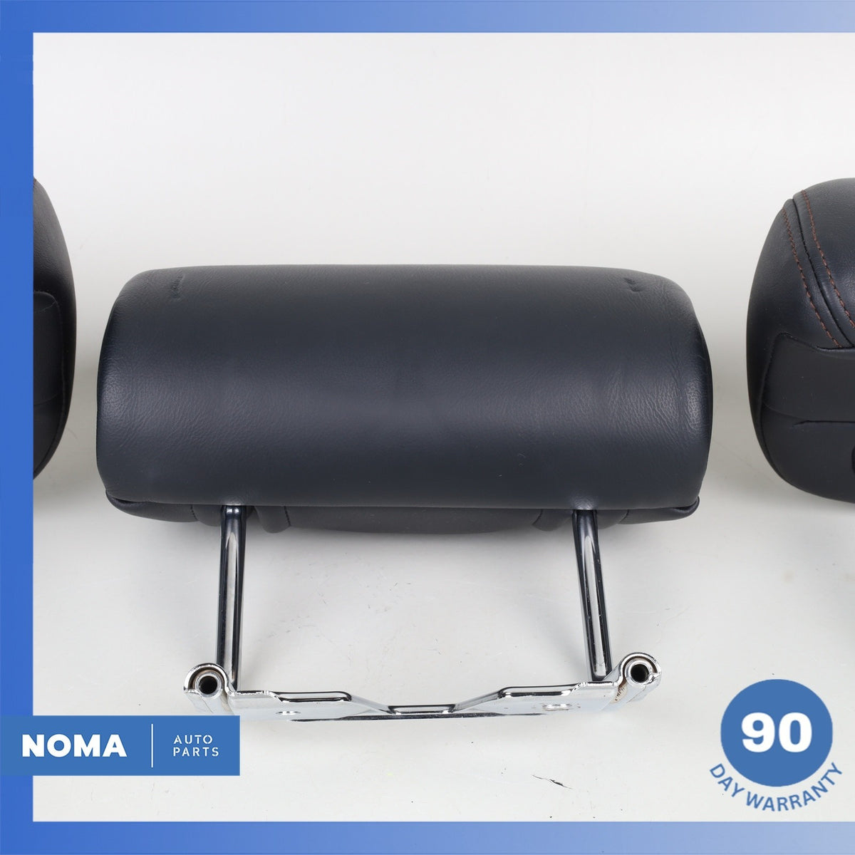 13-17 Lexus USF40 LS460 Rear Seat Headrest Head Rest Set Black 7194050850 OEM - photo 3