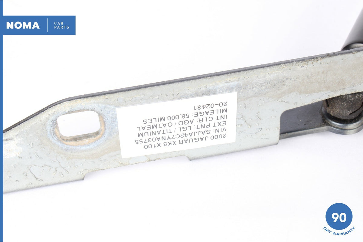 97-06 Jaguar XK8 XKR X100 Left & Right Trunk Lid Hinge Bracket w/ Strut Set OEM - photo 10