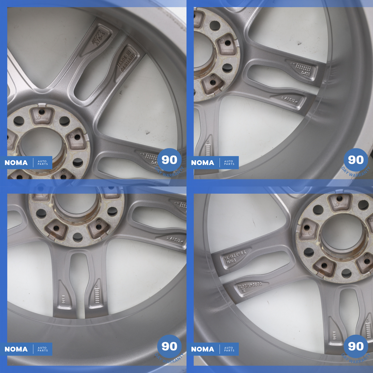 BMW F13 650i 8.5 / 9 x R20 20" Style 373 Wheel Rim Set Staggered Refurbished - photo 23
