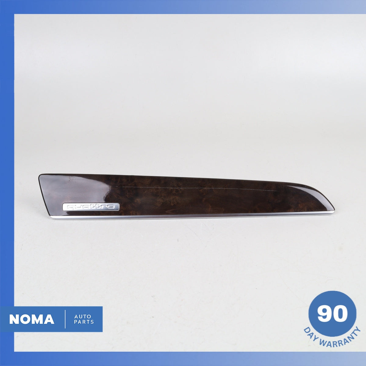 Audi 8U Q3 Right Dashboard Cover Panel Trim Molding Wood OEM - photo 1