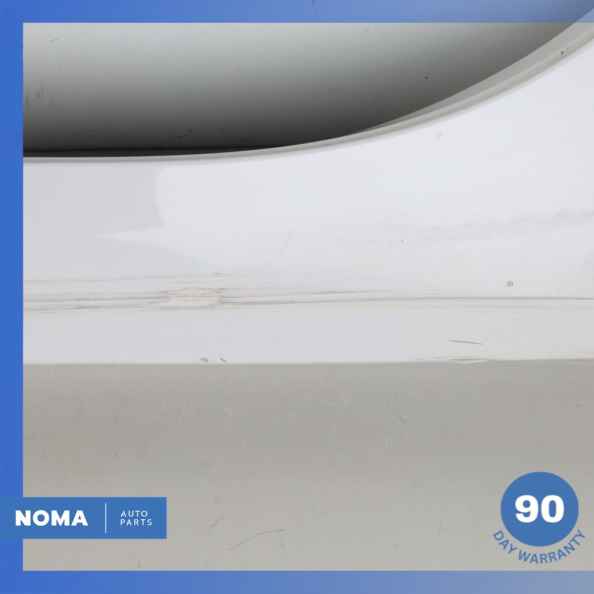 17-20 Jaguar X760 XE Left Driver Side Skirt Rocker Molding Panel White OEM - photo 4
