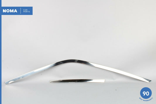 98-03 Jaguar XJR XJ8 VDP X308 Front Right Side Outer Door Window Molding Set OEM - photo 1