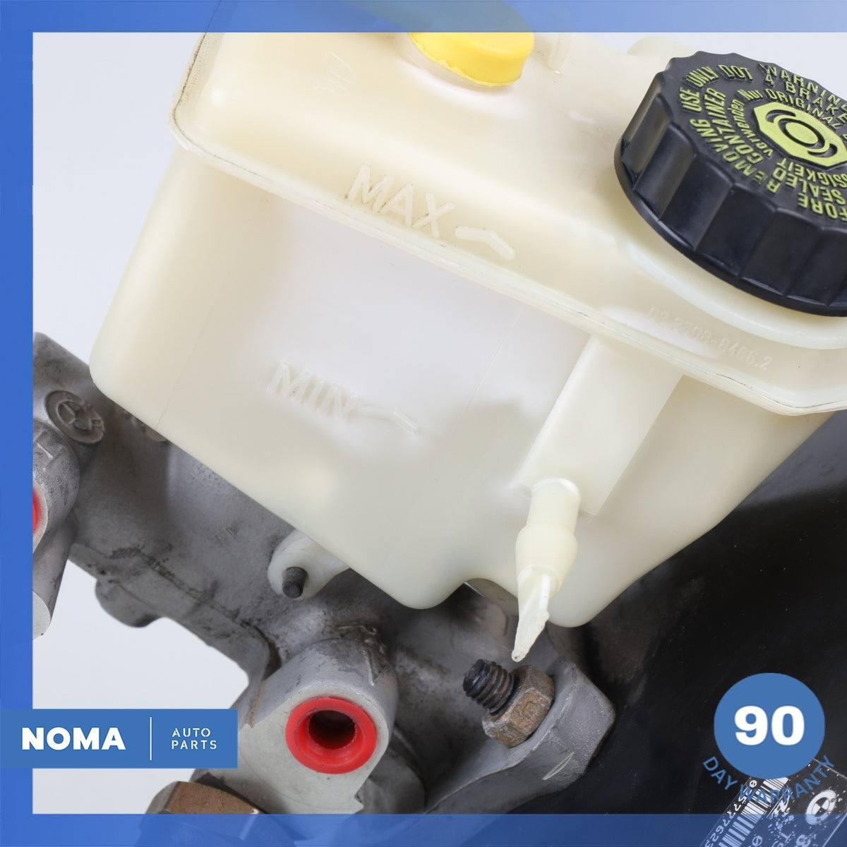 01-02 BMW E36 Z3 Convertible Power Brake Booster Master Cylinder w/ Tank OEM 93k - photo 5
