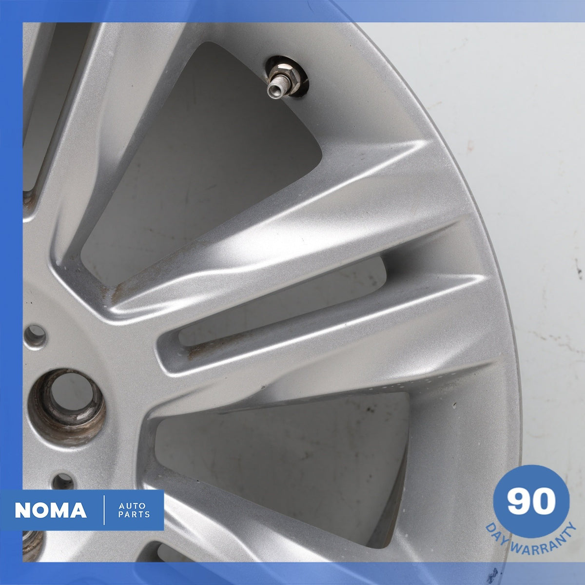 16-23 Jaguar X260 XF XE Chalice 9.5 x R18 18" Wheel Rim Silver T2H4952 OEM - photo 3