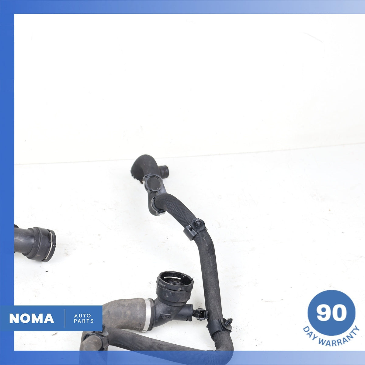 17-19 Jaguar X760 XE 2.0L Diesel Engine Radiator Thermostat Coolant Hose Set OEM - photo 11