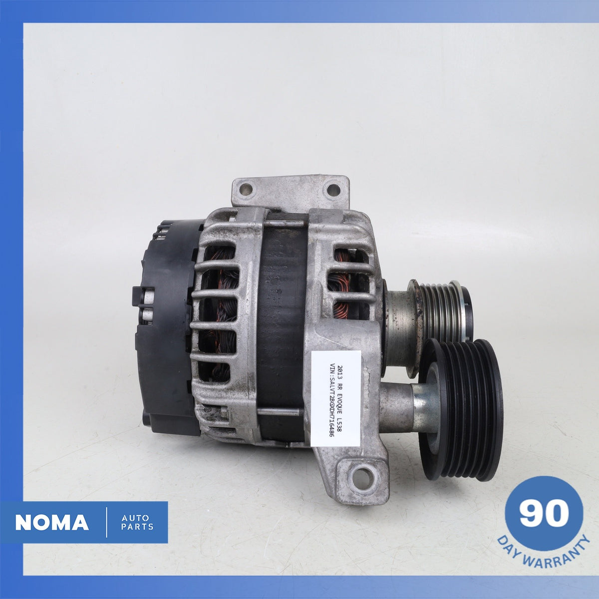 12-18 LR Range Rover Evoque L538 L550 Engine Motor Alternator Generator OEM - photo 6