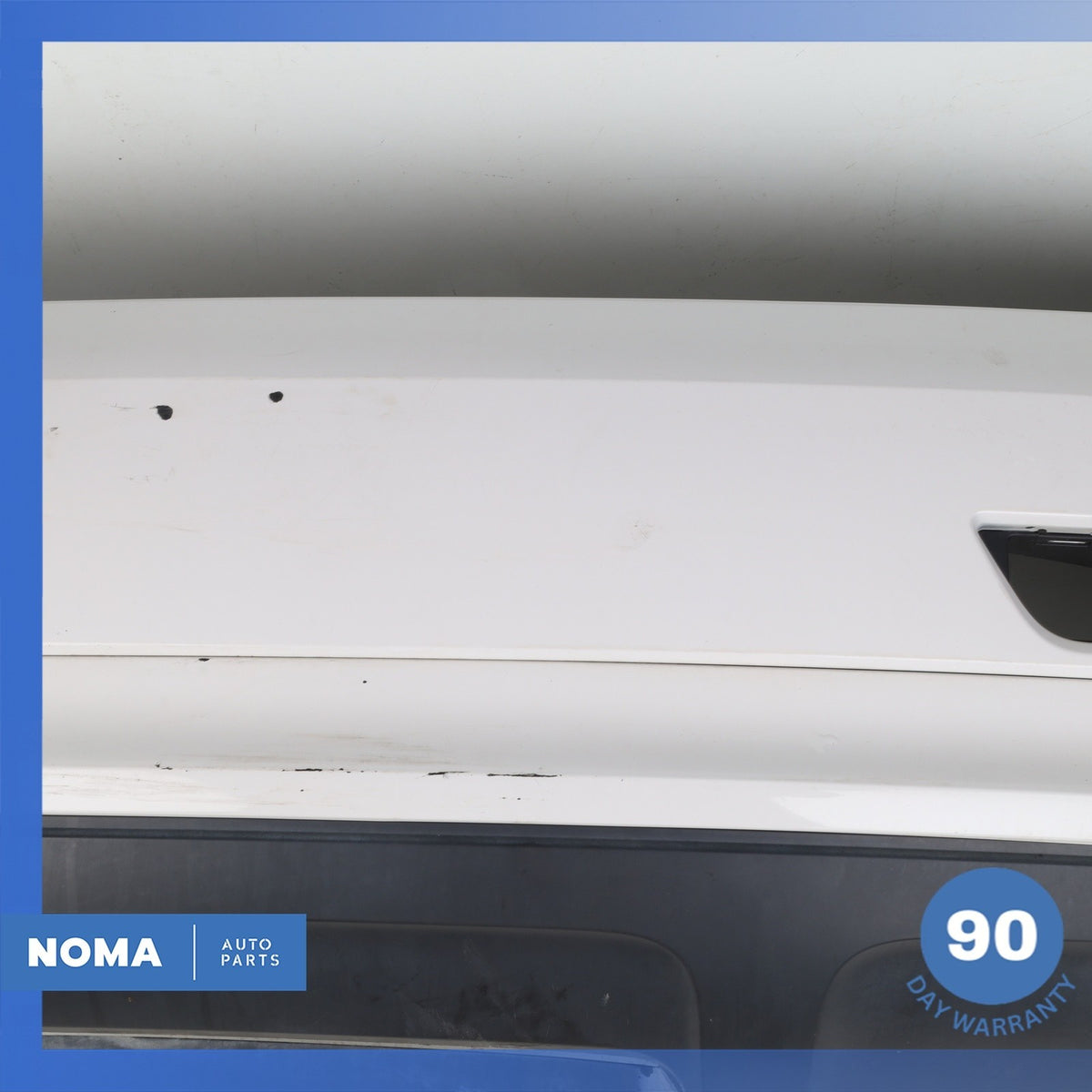 15-18 Audi 8U Q3 Rear Bumper Cover Panel Assembly White 8U0807067D OEM - photo 6