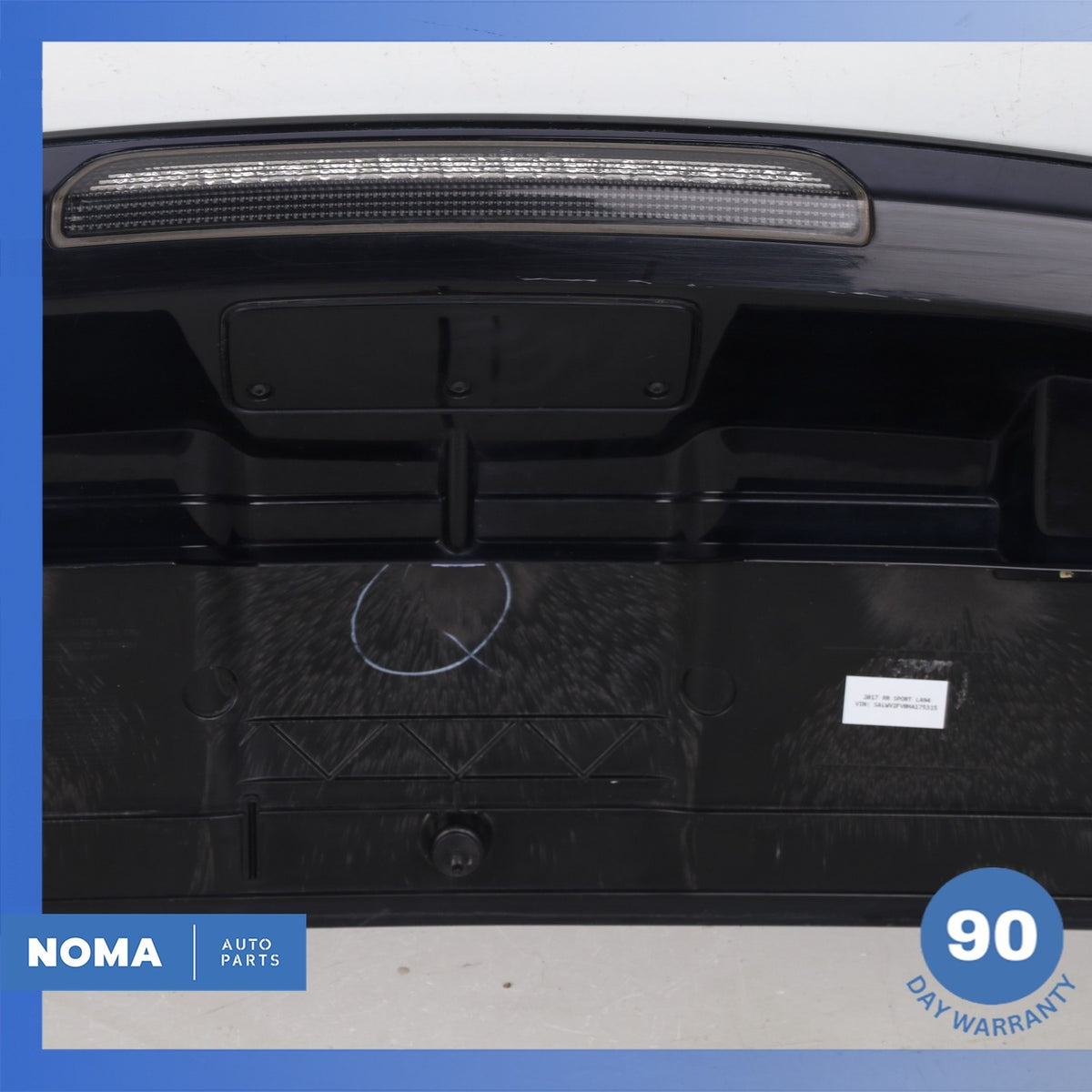 14-17 LR Range Rover Sport L494 Rear Trunk Spoiler Wing w/ Brake Light OEM - photo 10