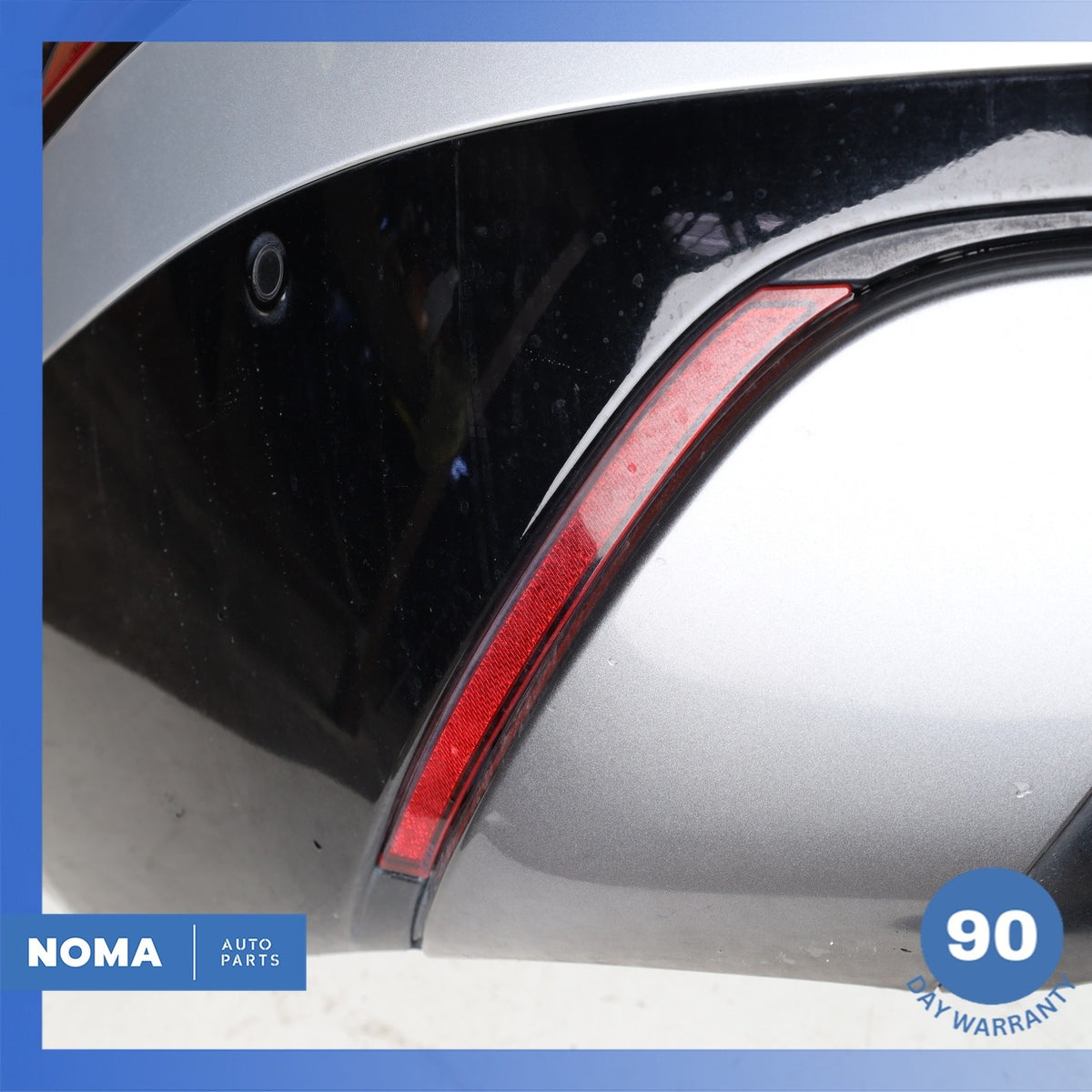 18-20 LR Range Rover L560 Velar Rear Bumper Cover Panel Assembly Silver OEM - photo 10