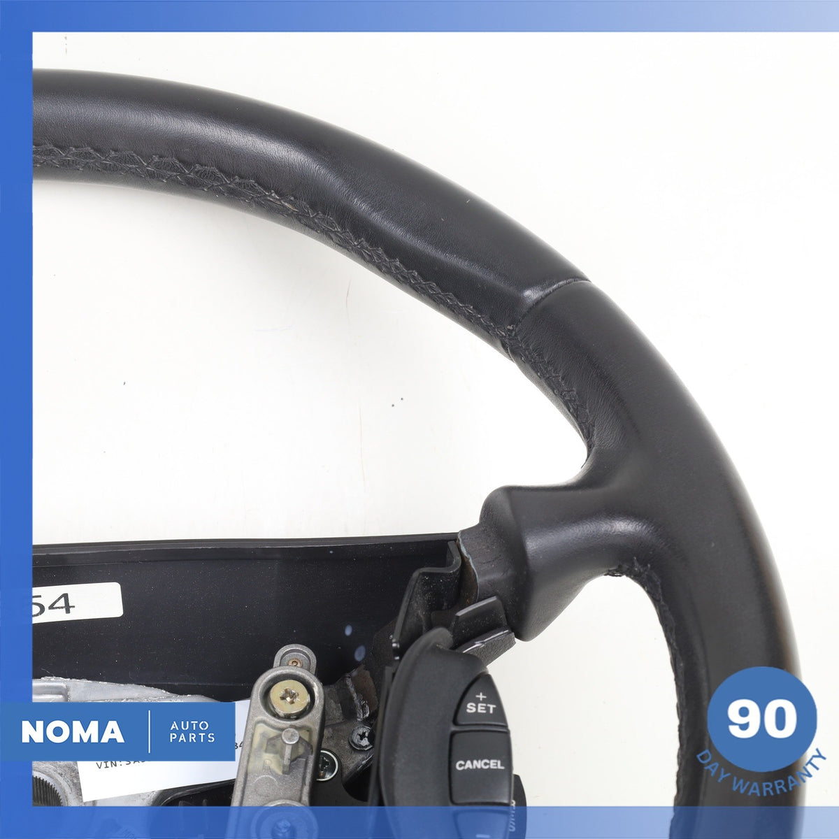 03-06 Jaguar X100 XK8 XJR XJ8 Steering Wheel w/ Switches Black HXD9181FB OEM - photo 7