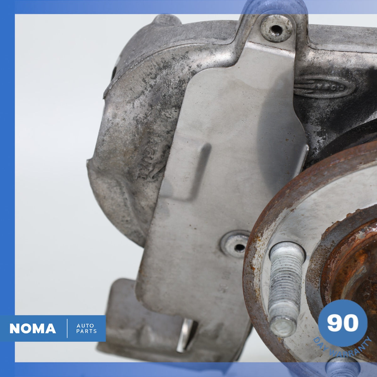 10-19 Jaguar X351 XJ XJR Front Left Driver Side Spindle Knuckle Hub OEM - photo 6