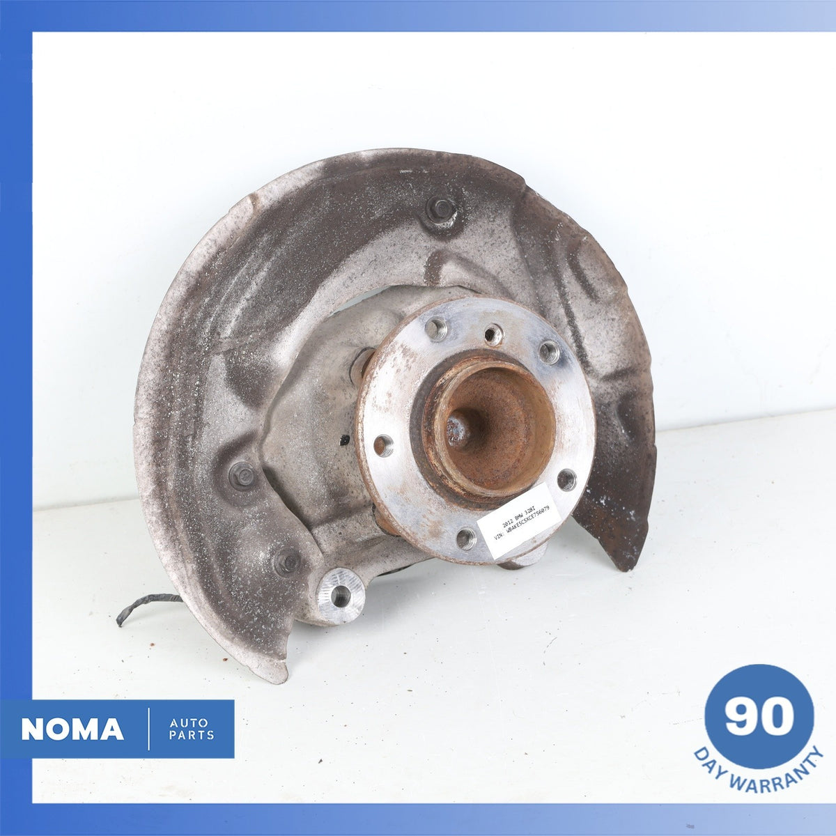 06-16 BMW E92 328i 128i Z4 RWD Front Right Spindle Knuckle Hub w/ Shield OEM 75k - photo 2