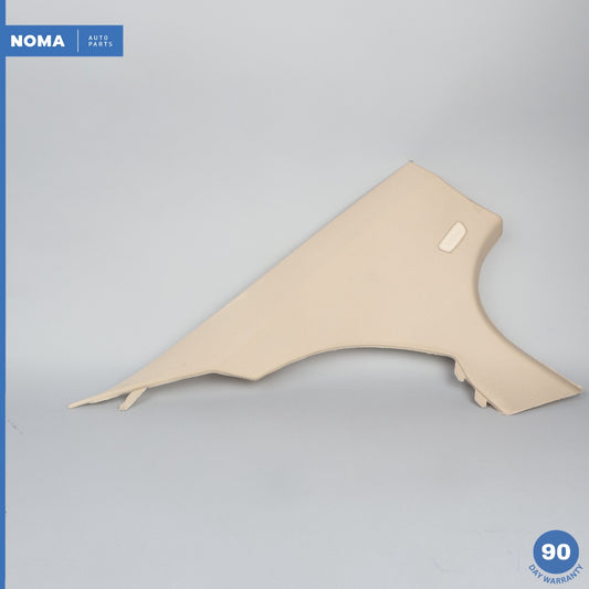 11-16 BMW 528i F10 Rear Left Driver Side C Pillar Cover Panel Trim Beige OEM - photo 1