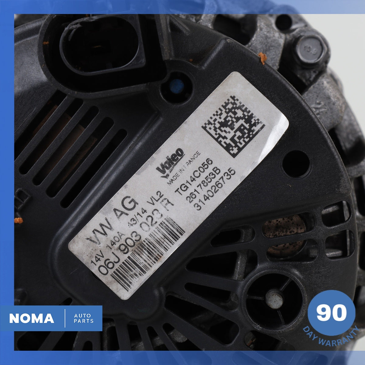 15-18 Audi 8UB 8UG Q3 Engine Motor Alternator Generator 06J903023R OEM - photo 7