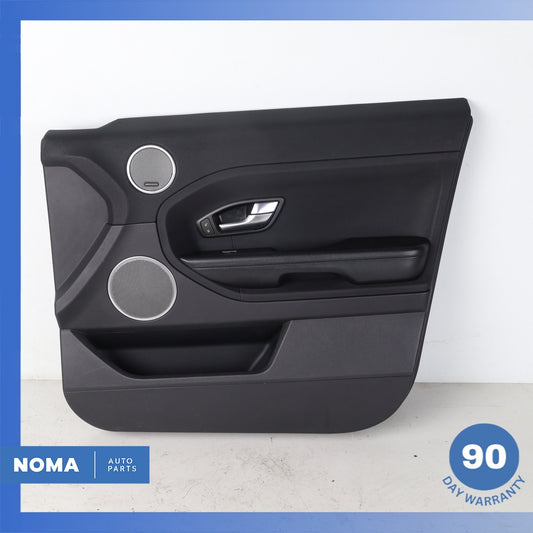 12-19 Range Rover Evoque L538 4DR Front Right Door Trim Panel Assembly Black OEM - photo 1