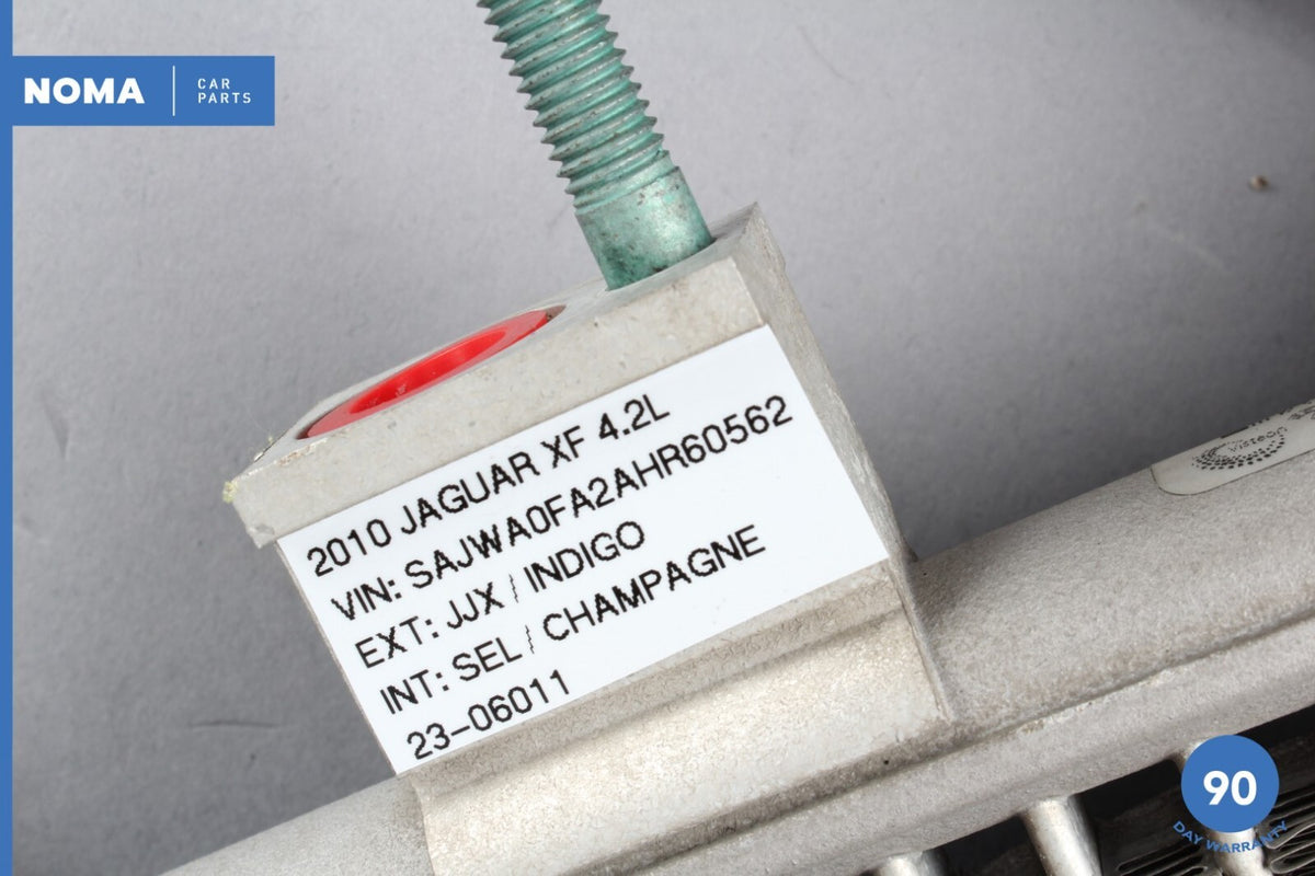 09-15 Jaguar XF X250 AC A/C Air Conditioning Condenser Radiator 2R8319C600AD OEM - photo 14