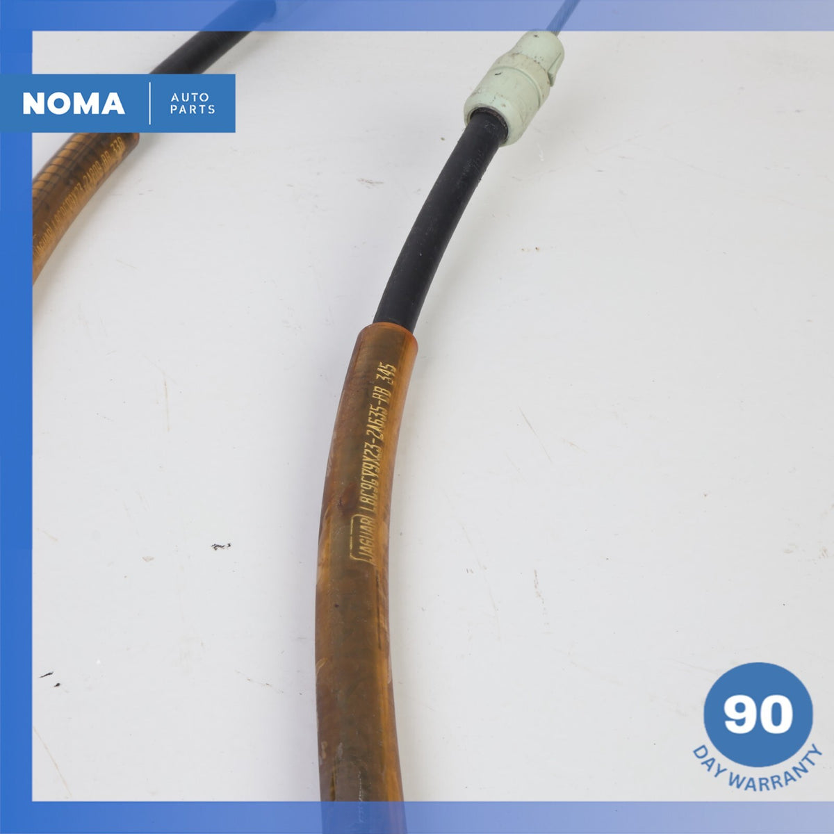 2010 Jaguar X250 XF Rear Left & Right Side Parking Brake Cable Set of 2 OEM - photo 7