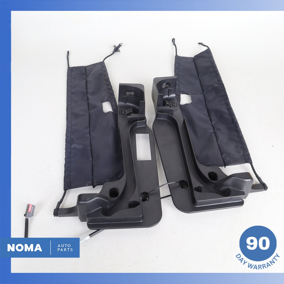 07-15 Jaguar X150 XKR XK Convertible Right & Left Trunk Cover Rail Set OEM - photo 13