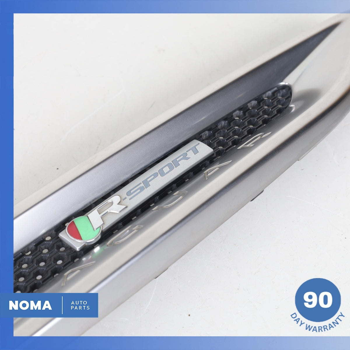 Jaguar X760 XE R-Sport Front Right Side Fender Grille Grill Chrome OEM - photo 3