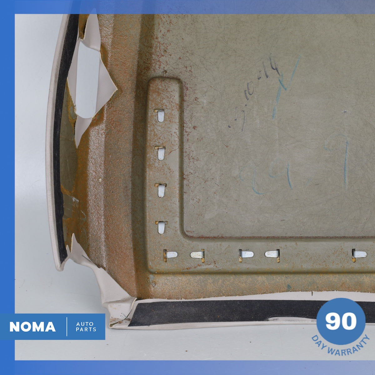 94-96 Jaguar XJS Series 3 Right Passenger Side Seat Backcover Panel Beige OEM - photo 14