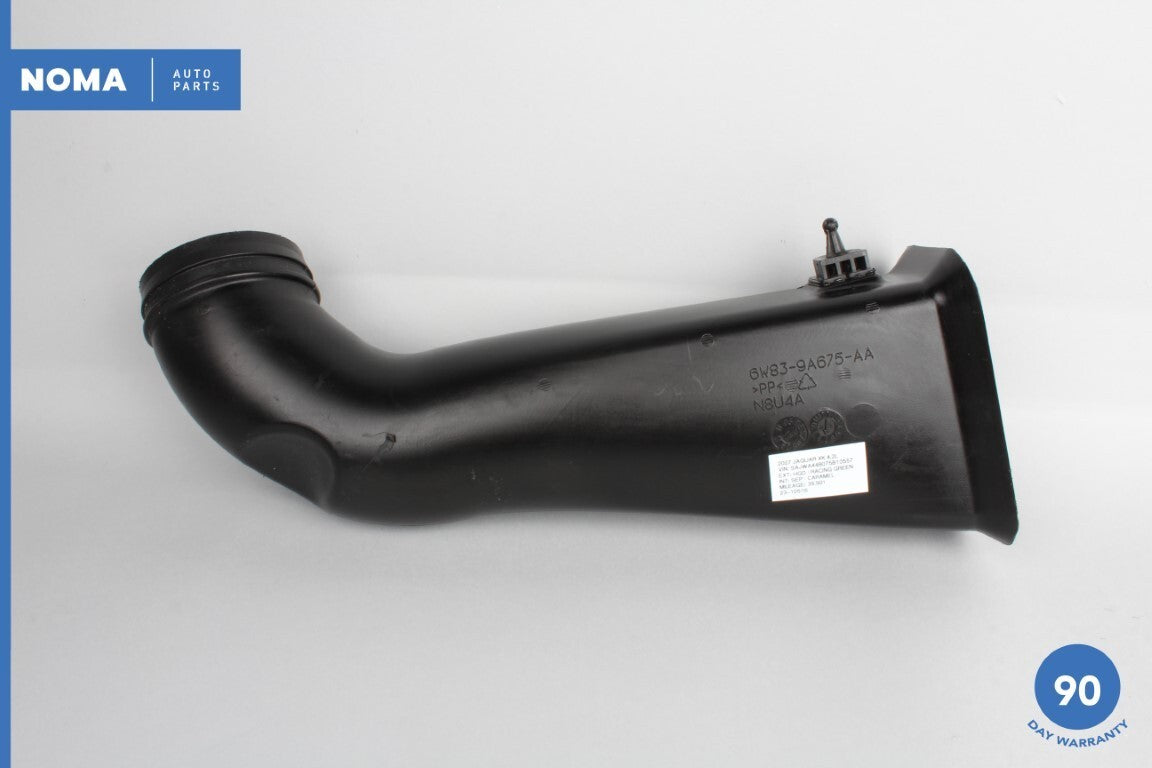 07-08 Jaguar XK XKR X150 4.2L Left Driver Engine Air Cleaner Box Inlet Hose OEM - photo 7