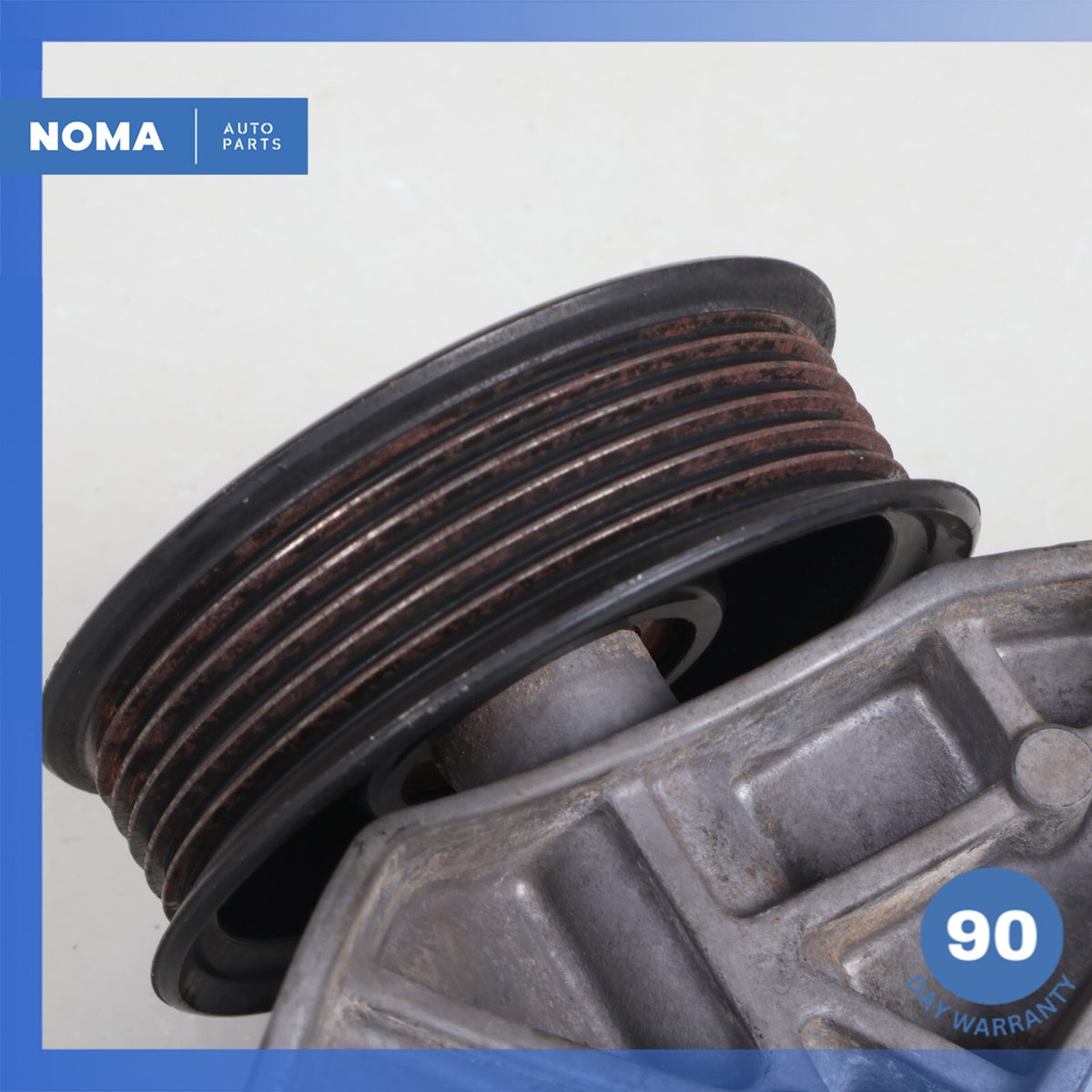 10-18 Land Rover L319 LR4 Engine Motor Belt Idler Pulley Bracket w/ Pulley OEM - photo 11