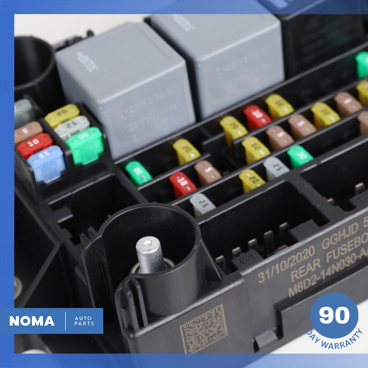 21-23 Range Rover Evoque L551 Rear Trunk Battery Fuse Relay Box Module OEM 58k - photo 5