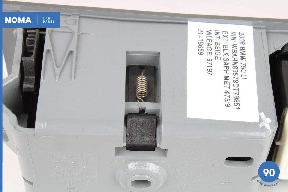 01-08 BMW 750Li E66 Rear Right Passenger Side Door Window Regulator Switch OEM - photo 7