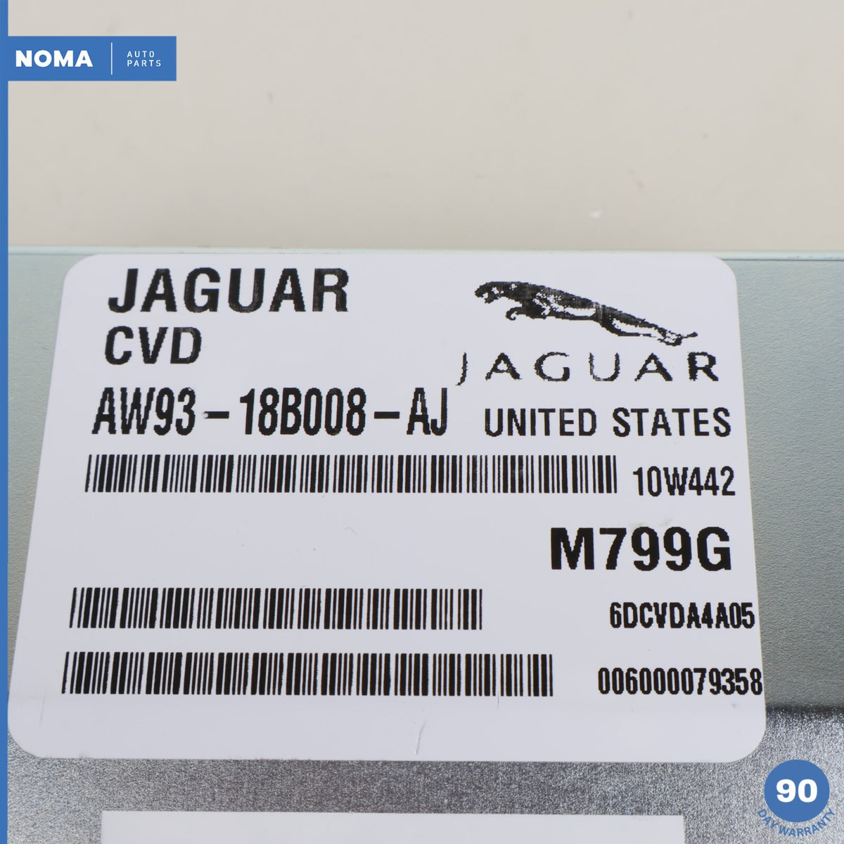 10-12 Jaguar XJL X351 Air Suspension Damping Control Module AW9318B008AJ OEM - photo 7
