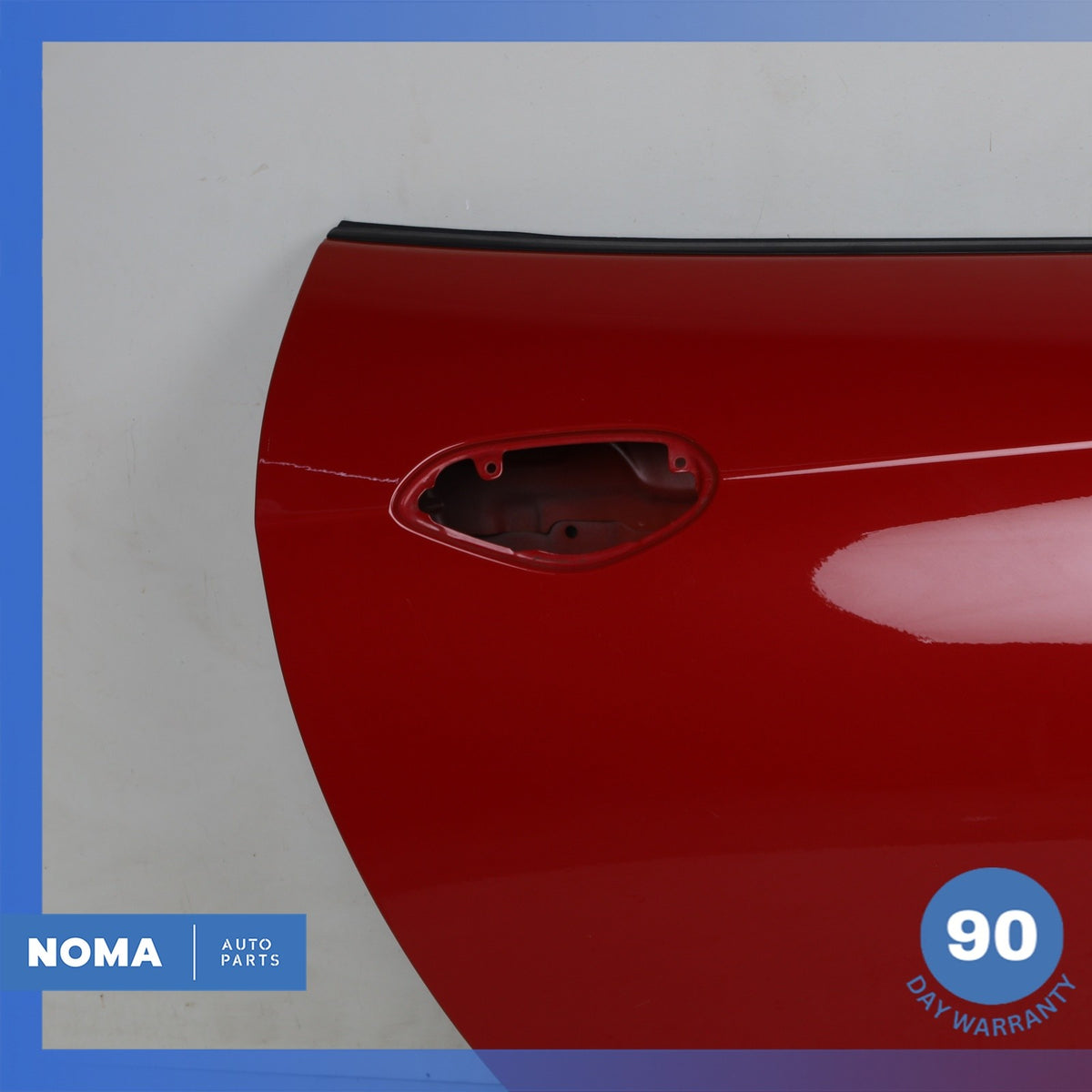 09-16 BMW E89 Z4 Right Passenger Side Door Shell Panel Red OEM - photo 5