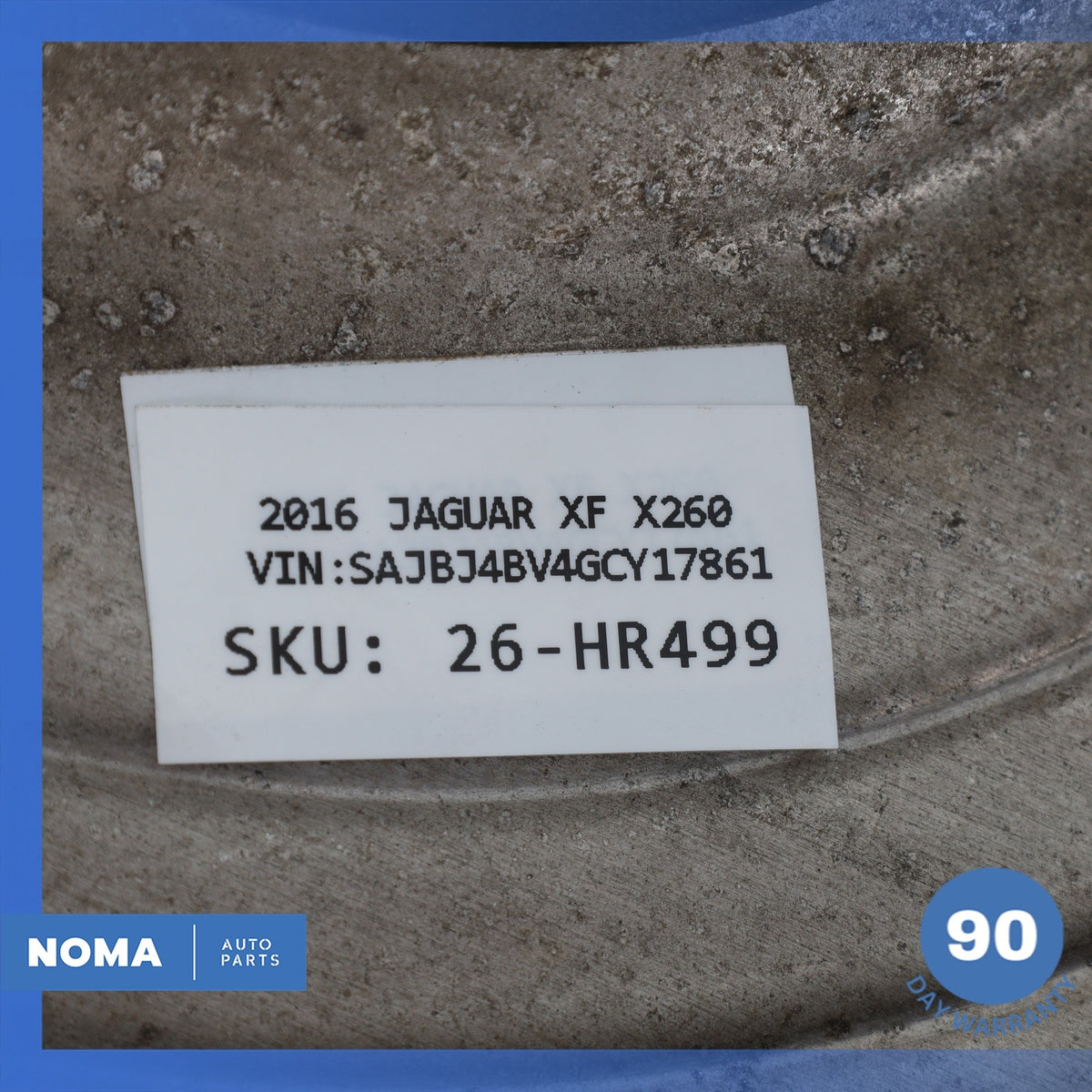 16-20 Jaguar X260 XF XE Rear Right Side Spindle Knuckle Hub w/ Shield OEM 67k - photo 15