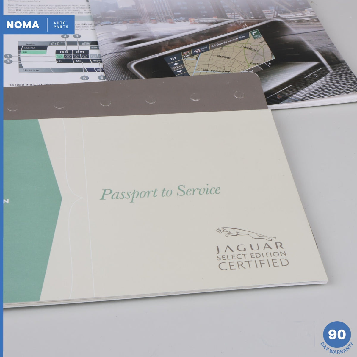 2007 Jaguar XK X150 Owner's Hand Books w/ Care Books & Leather Folder OEM - photo 2