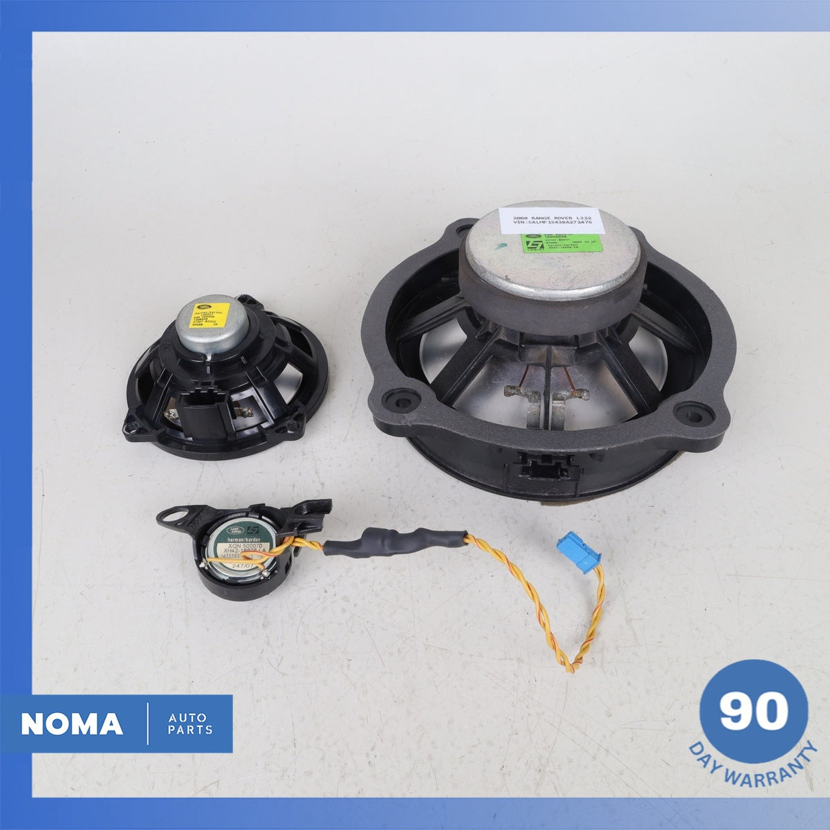 Land Rover Range Rover L322 Left Interior Audio Speaker Tweeter Set OEM - photo 7