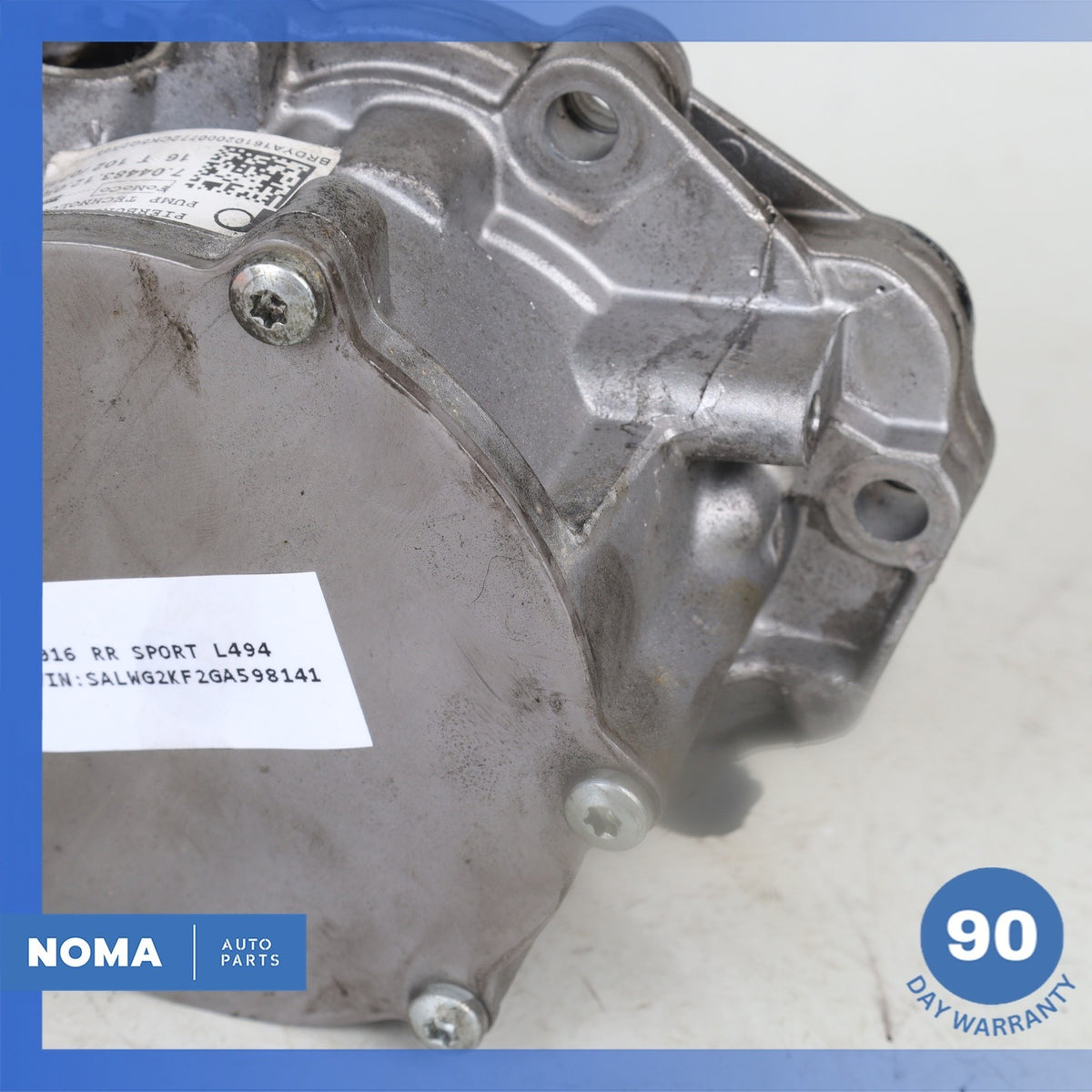 16-21 Range Rover Sport L494 306DT Vacuum Brake Pump Assembly LR077839 OEM - photo 7