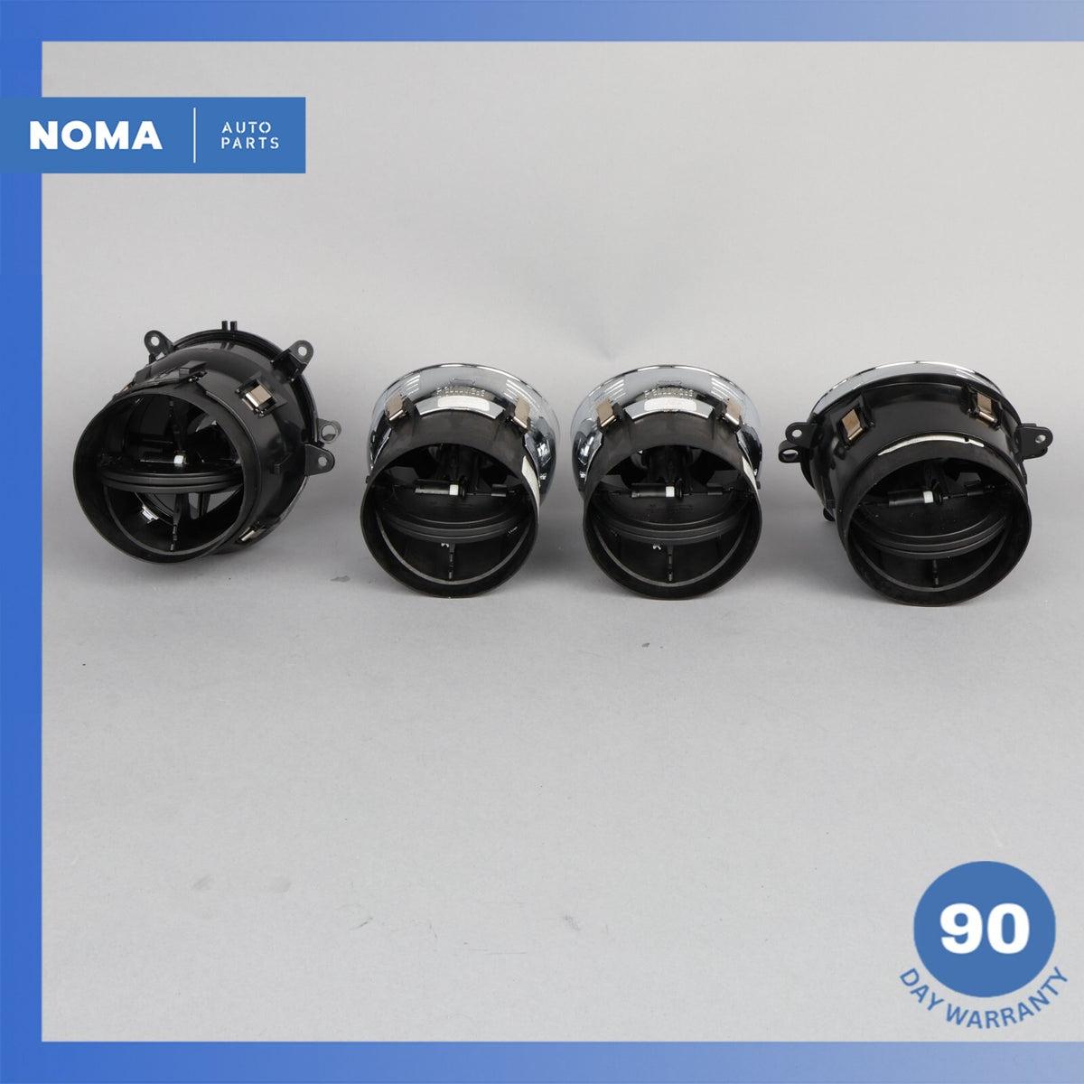 10-19 Jaguar X351 XJ XJR Dash Dashboard Air Conditioning Air Vent Set of 4 OEM - photo 6