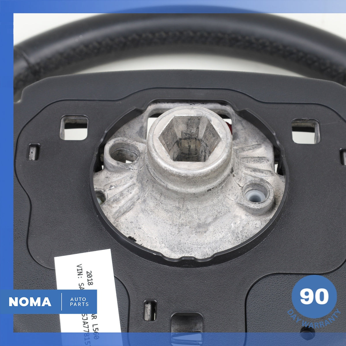 18-20 Range Rover L560 Velar Heated Steering Wheel w/ Paddle Shifters Black OEM - photo 19