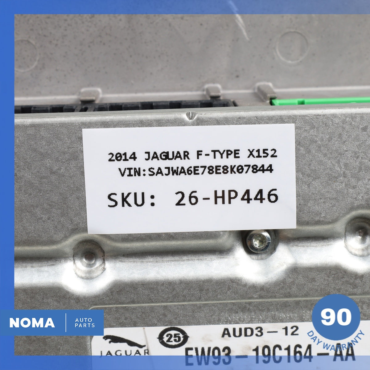 12-19 Jaguar X152 F-Type 600W Meridian Stereo Audio Amplifier Amp OEM 71k - photo 11