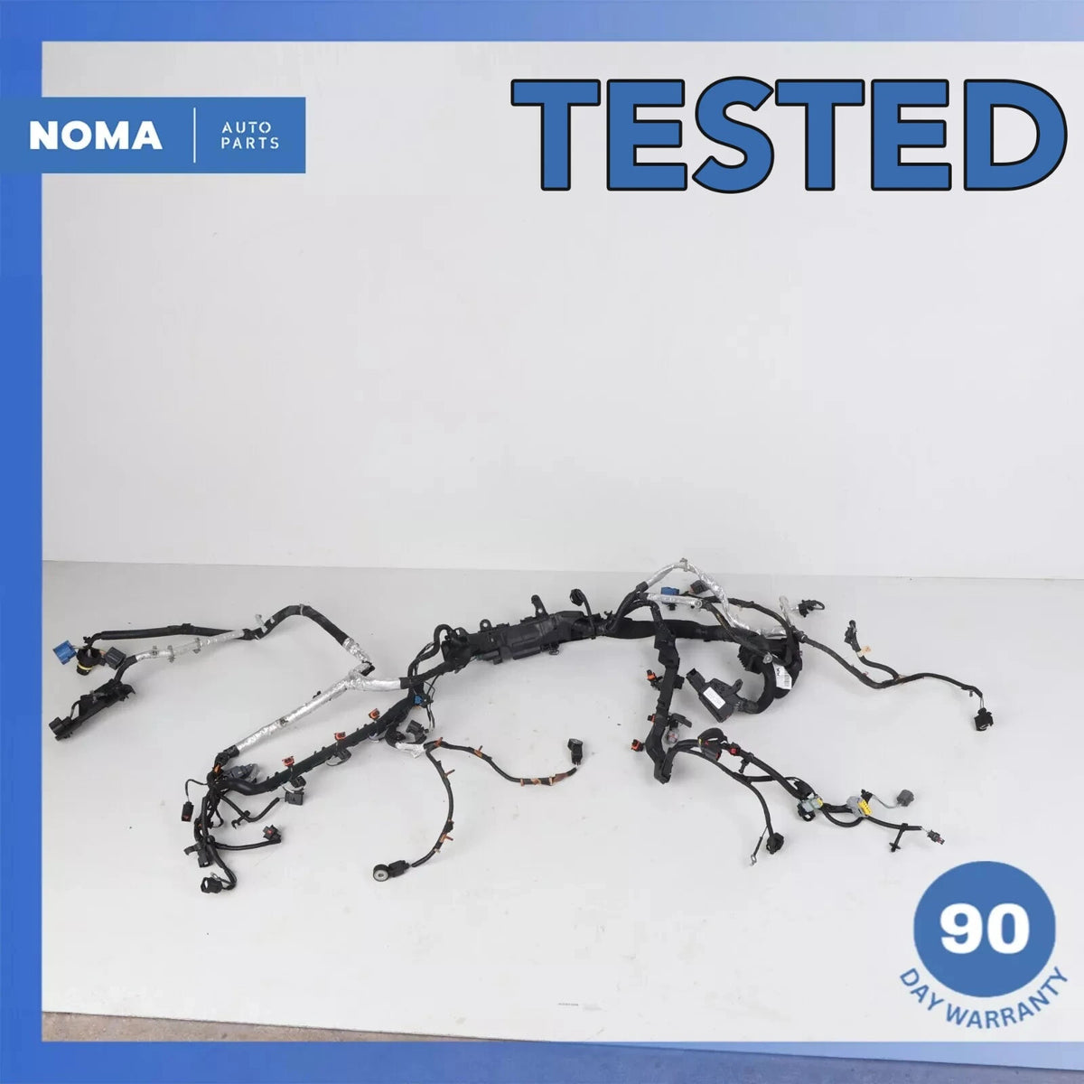 14-15 Jaguar X152 F-Type 3.0 AJ126S Engine Motor Wire Wiring Harness OEM 85k - photo 1