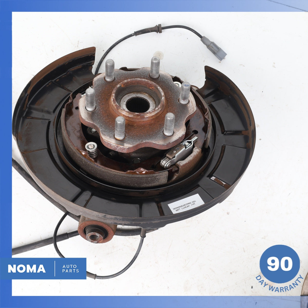 11-24 Infiniti Z62 QX80 QX56 Rear Left Spindle Knuckle Hub w/ Shield OEM - photo 15