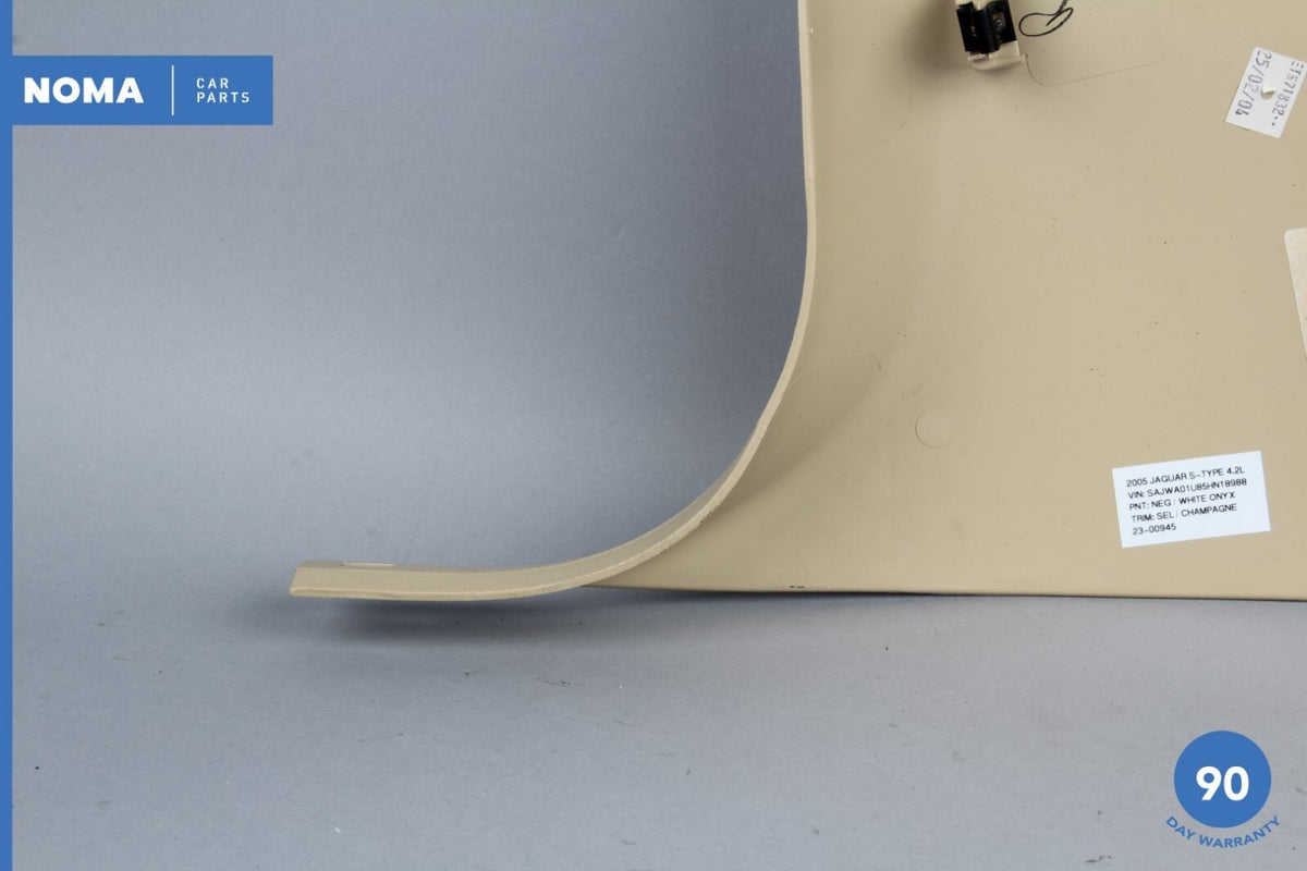 03-08 Jaguar S-Type X204 Right Passenger Side Lower B Pillar Trim Panel SEL OEM - photo 20